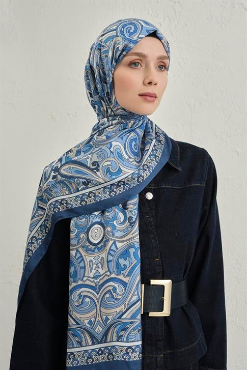 Armine Premium Pure Etnik Desen Şal 2 01