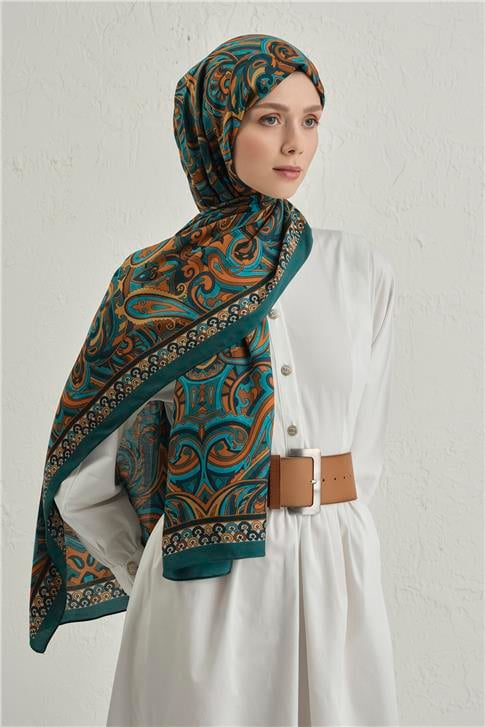 Armine Premium Pure Etnik Desen Şal 2 29