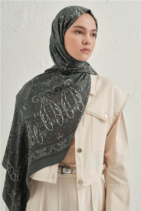 Armine Premium Pure Etnik Desen Şal 4 33