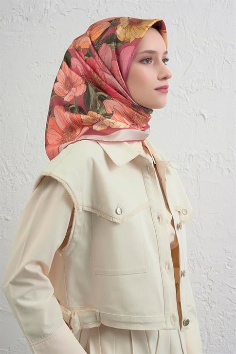 Armine Saf İpek Sura Eşarp 9403D 01