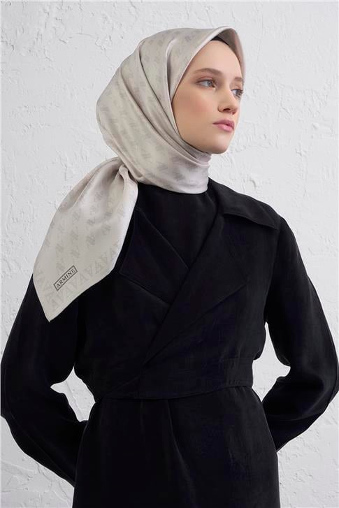 Armine Saf İpek Sura Eşarp 9412D 86