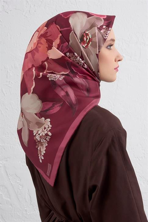 Armine Saf İpek Sura Eşarp 9414D 2