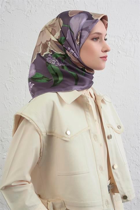 Armine Saf İpek Sura Eşarp 9414D 84