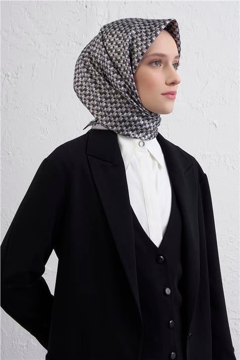 Armine Saf İpek Sura Eşarp 9417D 02