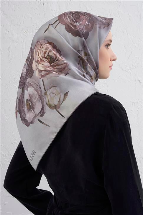 Armine Saf İpek Sura Eşarp 9419D 03