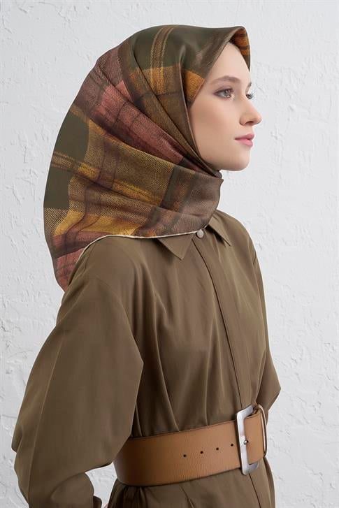 Armine Saf İpek Sura Eşarp 9424D 35