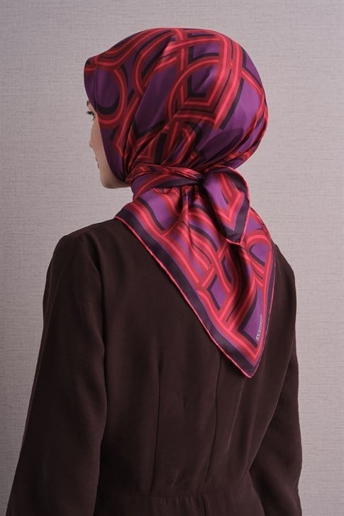 Armine Saf İpek Sura Eşarp 9614D 01