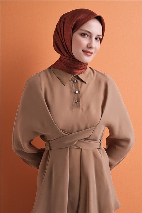 Armine Saf İpek Sura Eşarp 9622D 85
