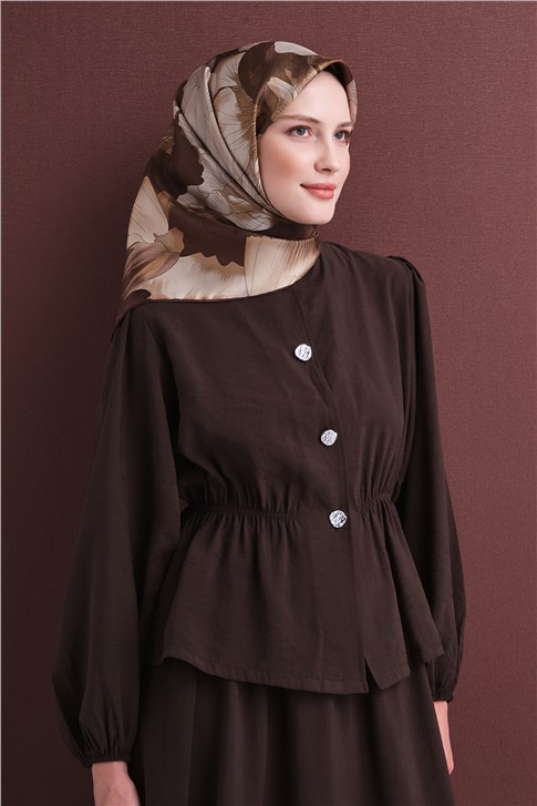 Armine Saf İpek Sura Eşarp 9627D 01