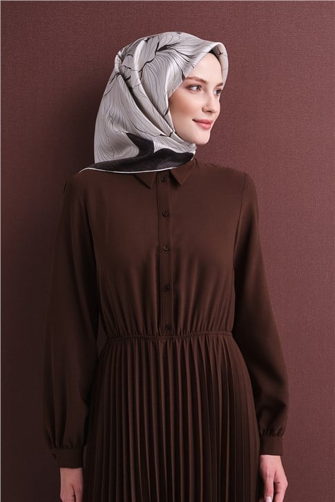 Armine Saf İpek Sura Eşarp 9639D 01