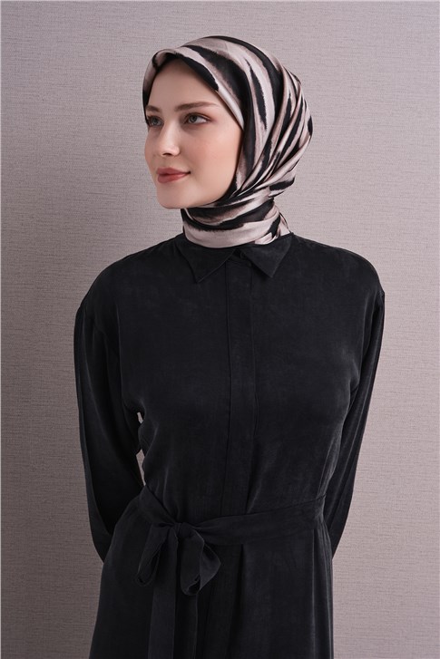 Armine Saf İpek Twill Eşarp  9629D 02