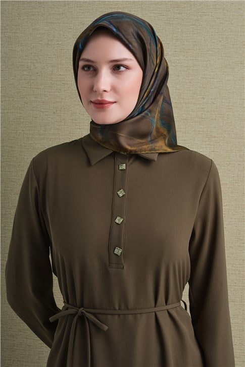 Armine Saf İpek Twill Eşarp 9602D 80