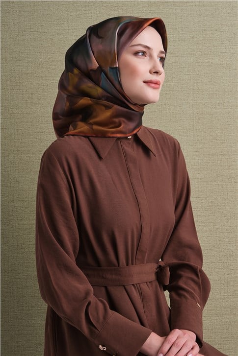 Armine Saf İpek Twill Eşarp 9603D 31
