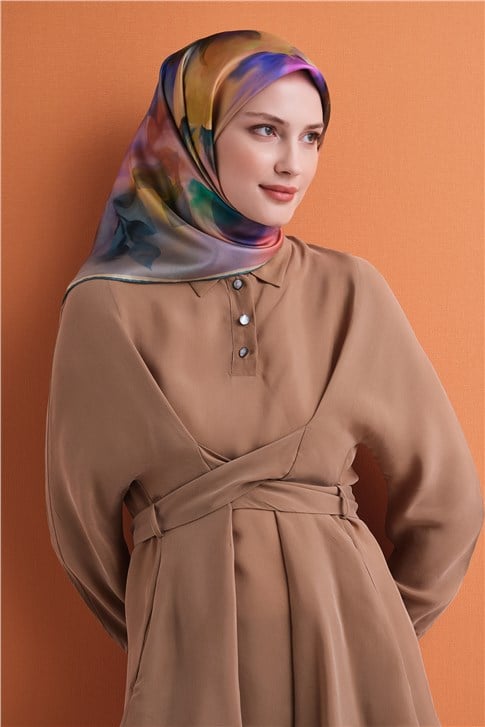 Armine Saf İpek Twill Eşarp 9603D 81