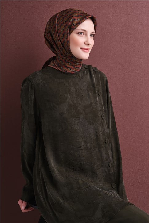 Armine Saf İpek Twill Eşarp 9604D 80