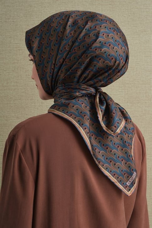 Armine Saf İpek Twill Eşarp 9604D 84