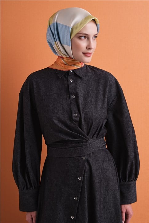 Armine Saf İpek Twill Eşarp 9610D 82