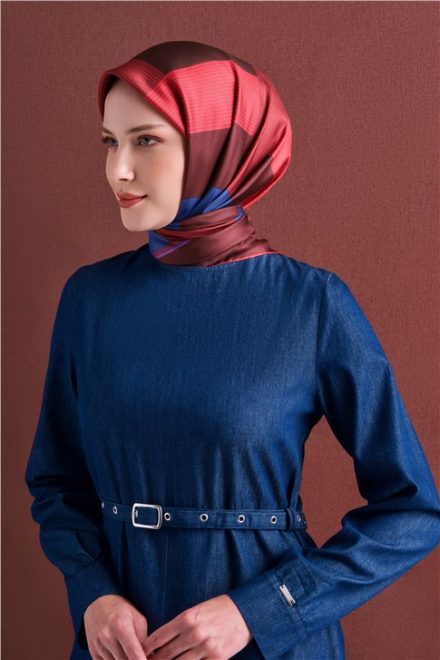 Armine Saf İpek Twill Eşarp 9610D 89