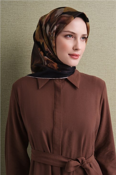 Armine Saf İpek Twill Eşarp 9611D 03