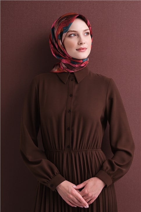 Armine Saf İpek Twill Eşarp 9612D 80