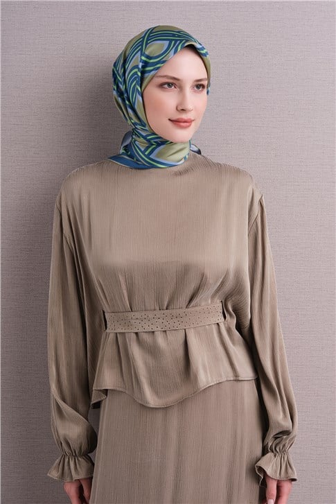 Armine Saf İpek Twill Eşarp 9614D 56