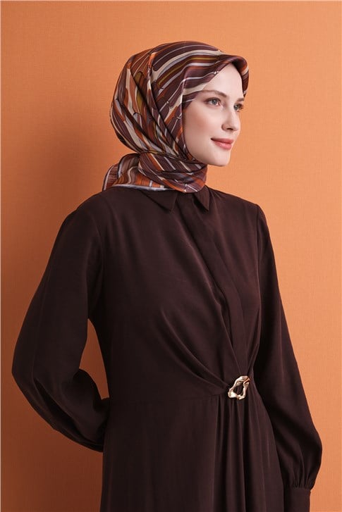 Armine Saf İpek Twill Eşarp 9616D 53