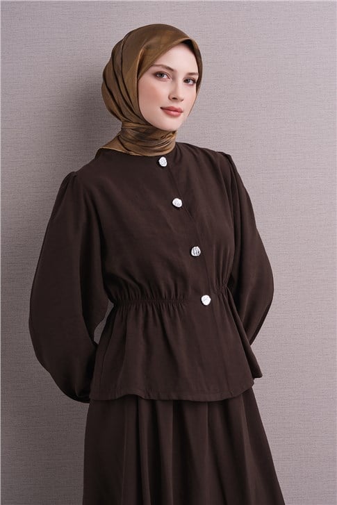 Armine Saf İpek Twill Eşarp 9618D 01