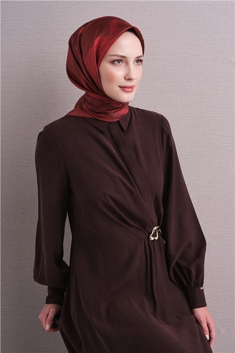 Armine Saf İpek Twill Eşarp 9618D 04