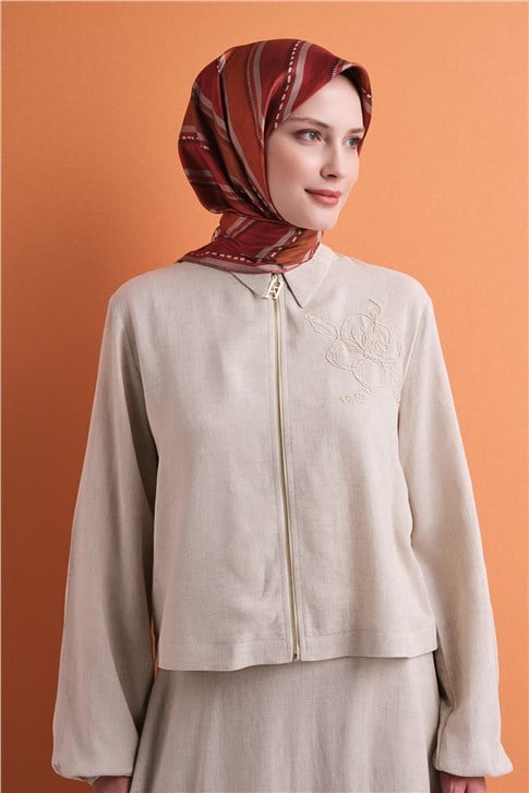Armine Saf İpek Twill Eşarp 9621D 57