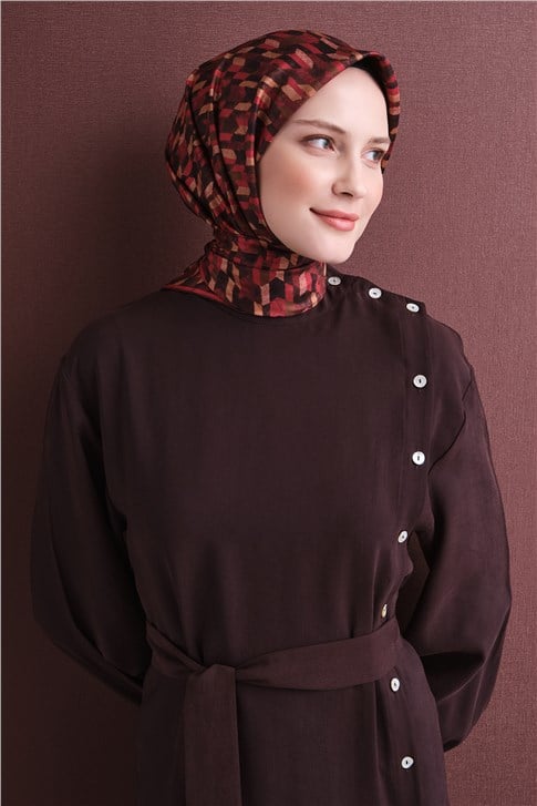 Armine Saf İpek Twill Eşarp 9623D 81