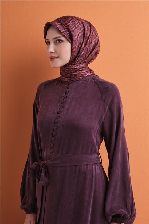 Armine Saf İpek Twill Eşarp 9626D 03