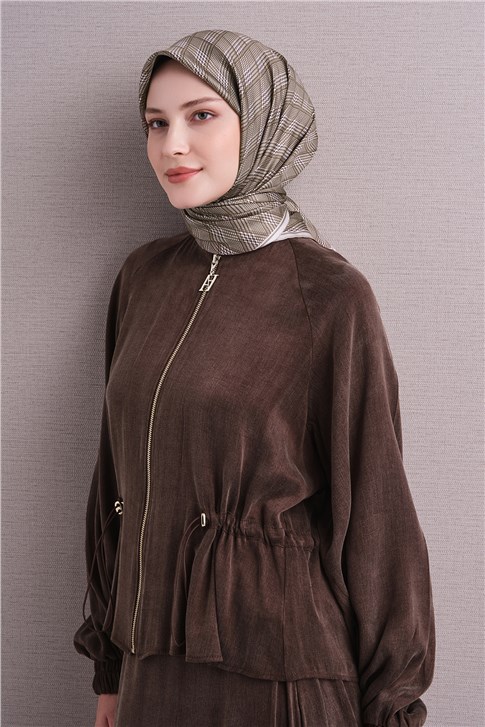 Armine Saf İpek Twill Eşarp 9626D 80