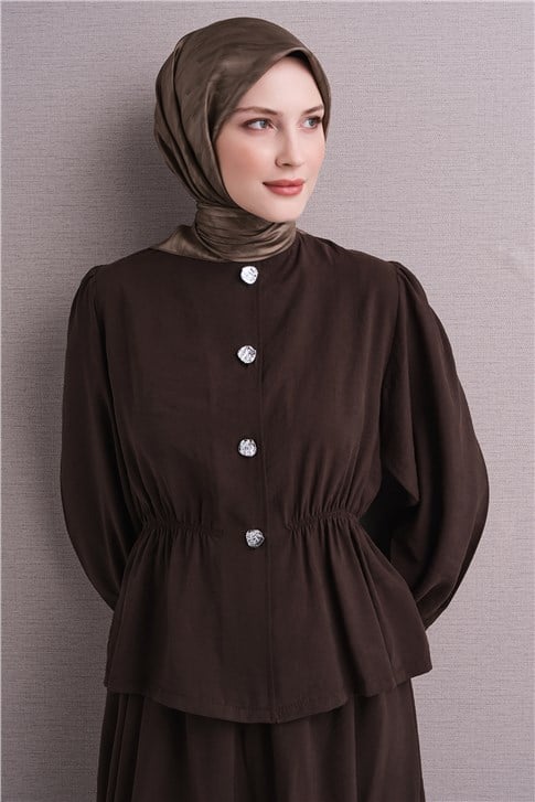 Armine Saf İpek Twill Eşarp 9630D 02