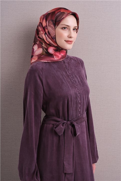 Armine Saf İpek Twill Eşarp 9632D 01