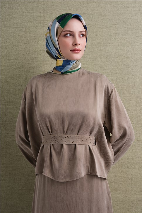 Armine Saf İpek Twill Eşarp 9633D 84