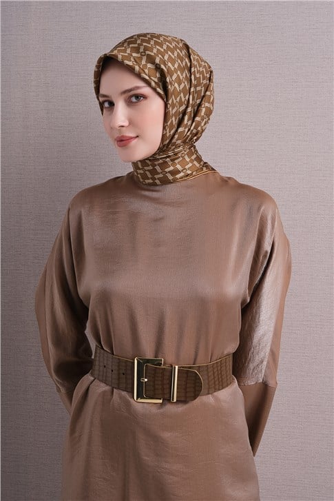 Armine Saf İpek Twill Eşarp 9636D 31