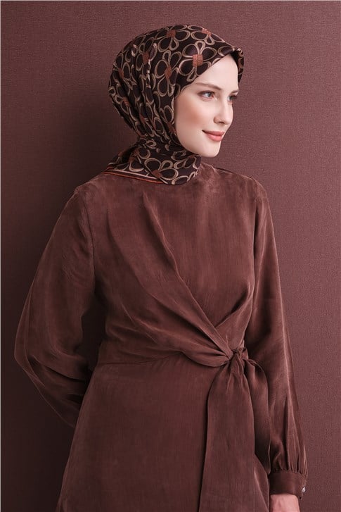 Armine Saf İpek Twill Eşarp 9638D 52