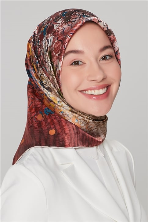 Armine Sura İpek Eşarp 20Ka8402 33