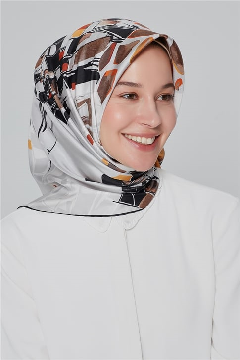 Armine Sura İpek Eşarp 20Ka8410 39