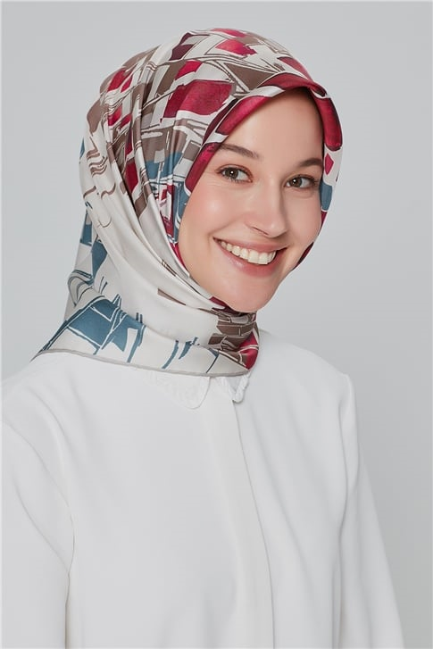 Armine Sura İpek Eşarp 20Ka8410 80
