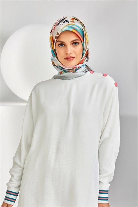 Armine Sura İpek Eşarp 20Ya8300 31