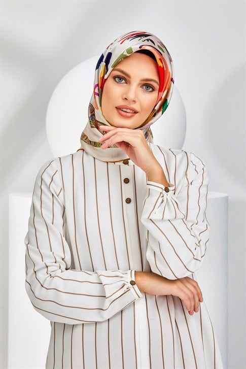Armine Sura İpek Eşarp 20Ya8300 37