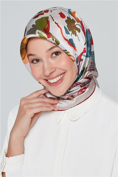 Armine Sura İpek Eşarp 20Ya8300 83