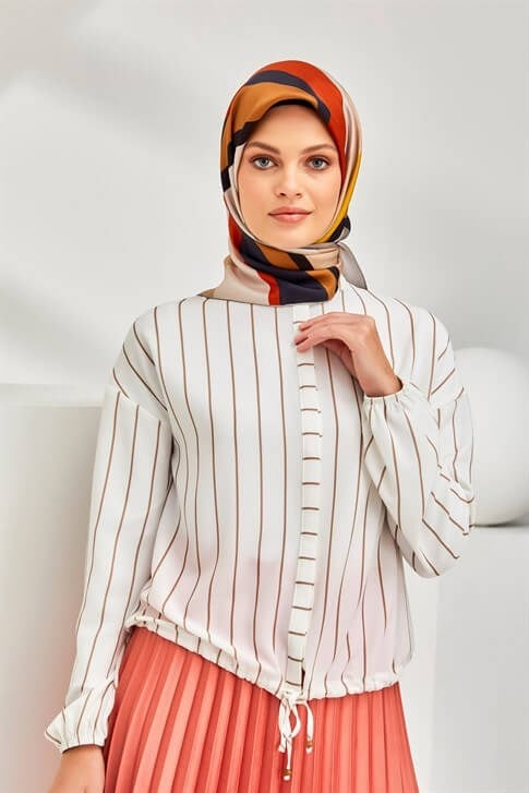 Armine Sura İpek Eşarp 20Ya8301 32