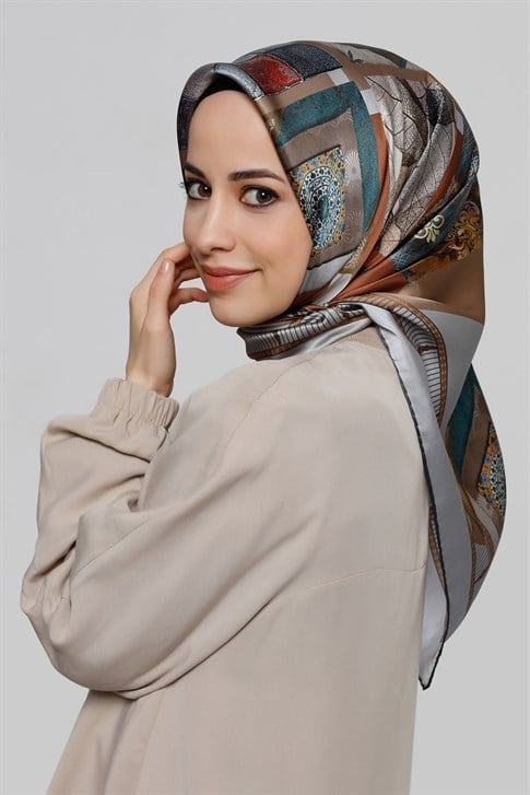 Armine Sura İpek Eşarp 20Ya8312 01