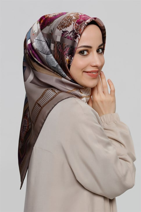 Armine Sura İpek Eşarp 20Ya8312 07