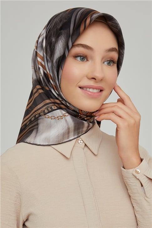 Armine Sura İpek Eşarp 21Ka8621 80