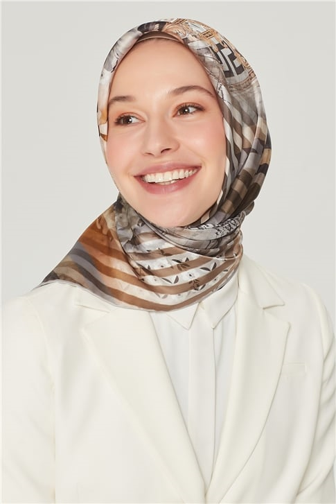 Armine Sura İpek Eşarp 21Y8514 33