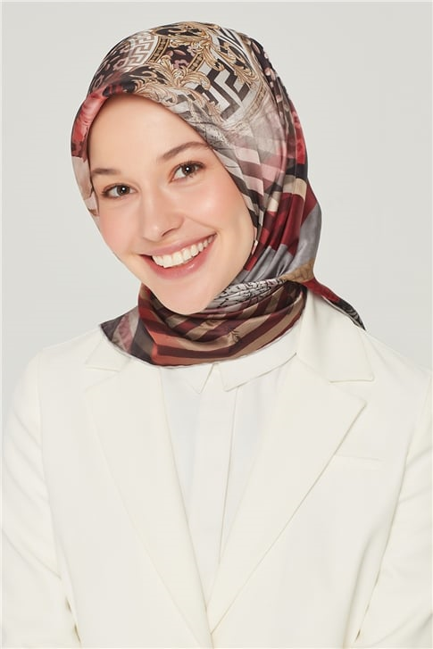 Armine Sura İpek Eşarp 21Y8514 34