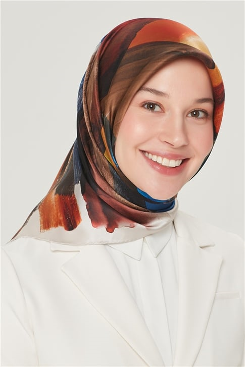 Armine Sura İpek Eşarp 21Y8515 01